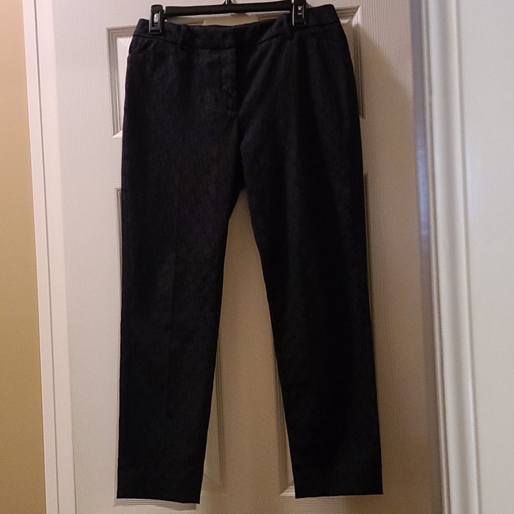 WHBM Black Slim Ankle Pants